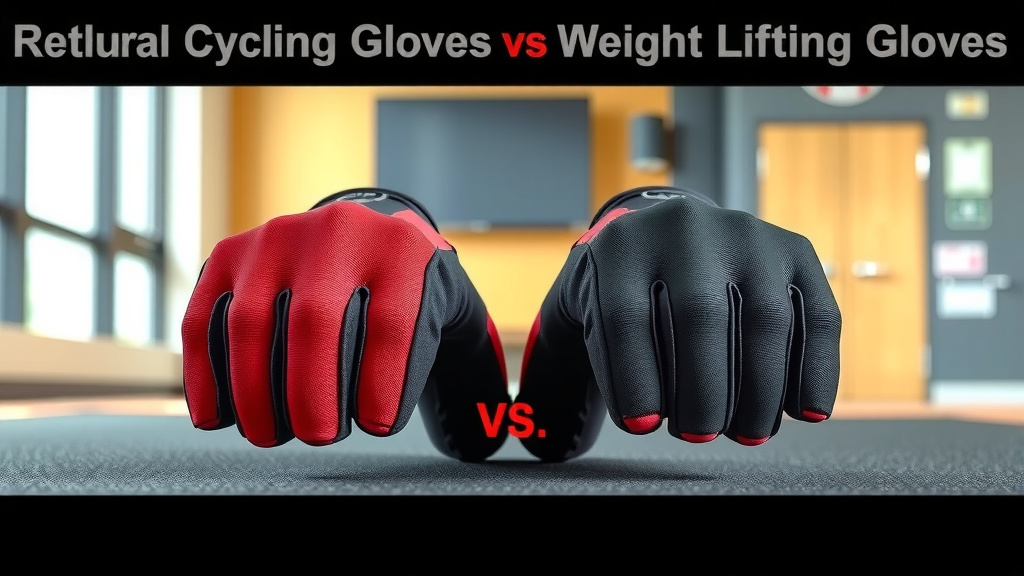 Comparing Cycling Gloves and Weight Lifting Gloves