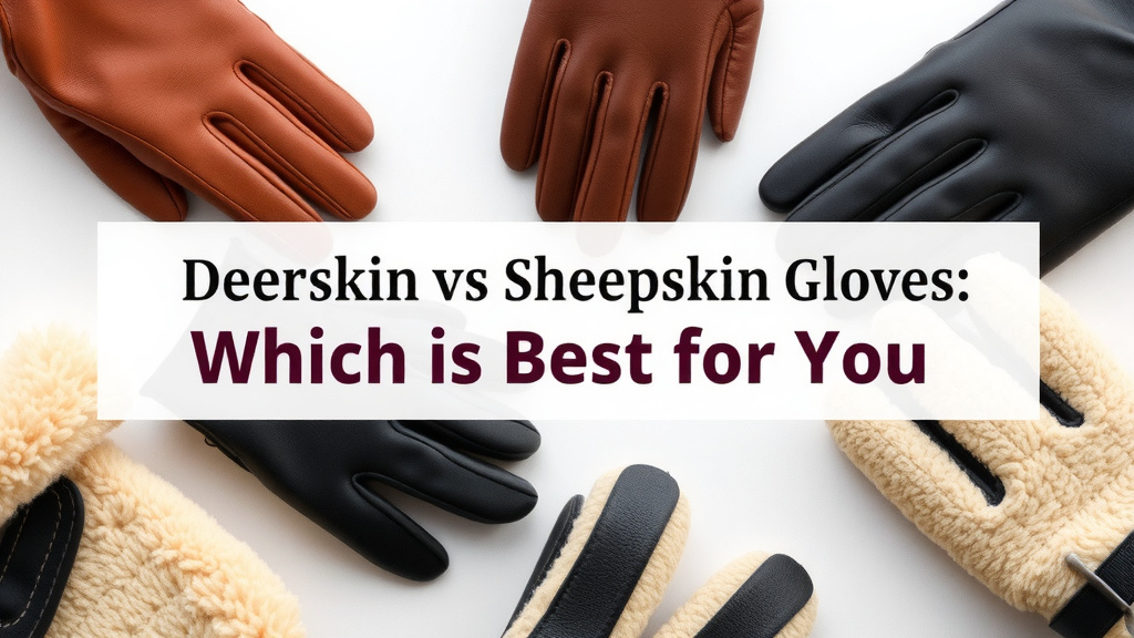 Deerskin vs Sheepskin Gloves: Which is Best for You
