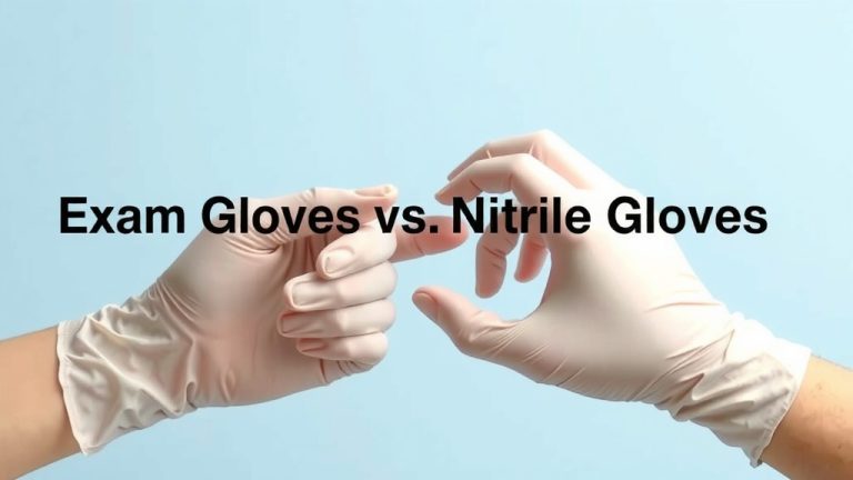 Exam Gloves vs Nitrile Gloves: Which is Right for You