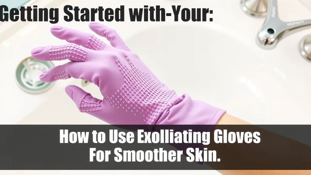 Getting Started with Your Exfoliating Gloves