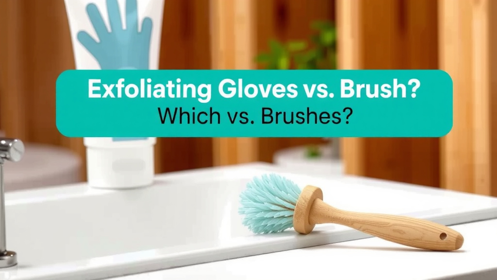 Choosing Your Perfect Exfoliating Tool: Gloves vs. Brushes