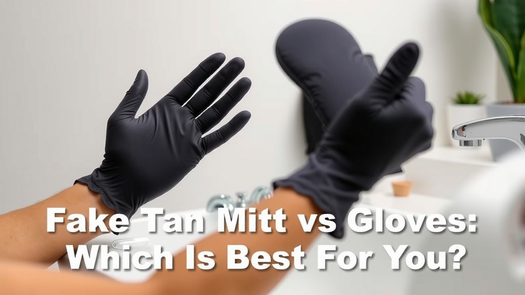 Choosing Your Best Self-Tanning Application Tool