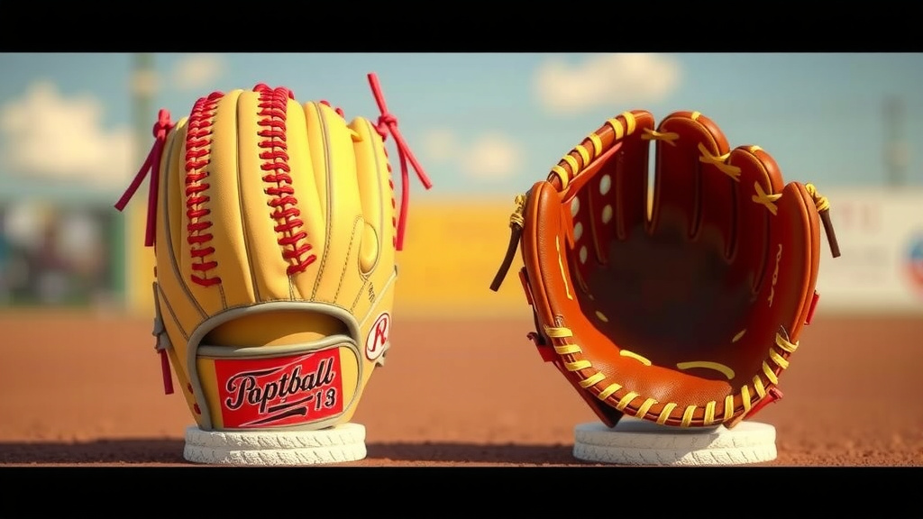 Glove Differences for Softball and Baseball Players