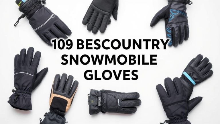 10 Best Backcountry Snowmobile Gloves [2026]