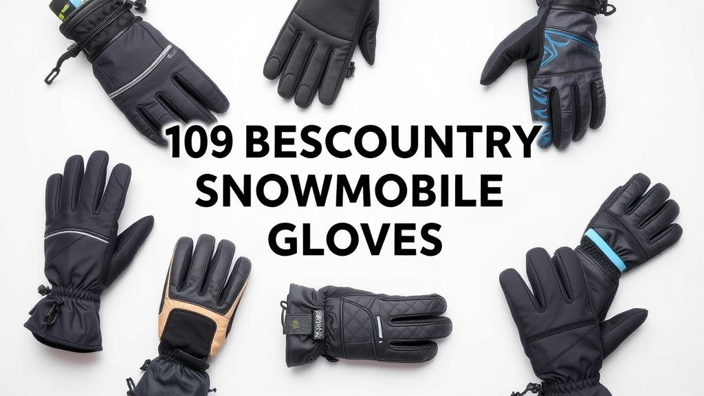 10 Best Backcountry Snowmobile Gloves [2026]
