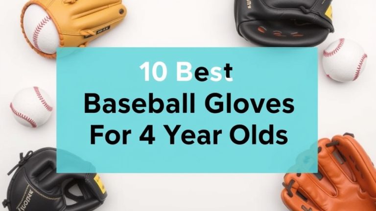 10 Best Baseball Gloves For 4 Year Olds [2026]