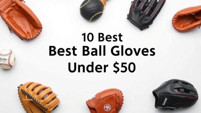 10 Best Baseball Gloves Under $50 [2026]