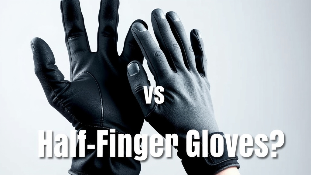 Full Finger vs Half Finger Gloves: Which is Right for You