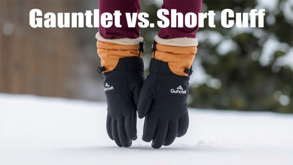 Choosing Your Ideal Ski Glove Style: Gauntlet vs. Short Cuff