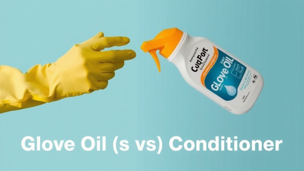 Glove Oil vs Glove Conditioner: Which is Right for You