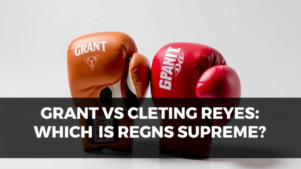 Grant vs Cleto Reyes Boxing Gloves: Which Reigns Supreme