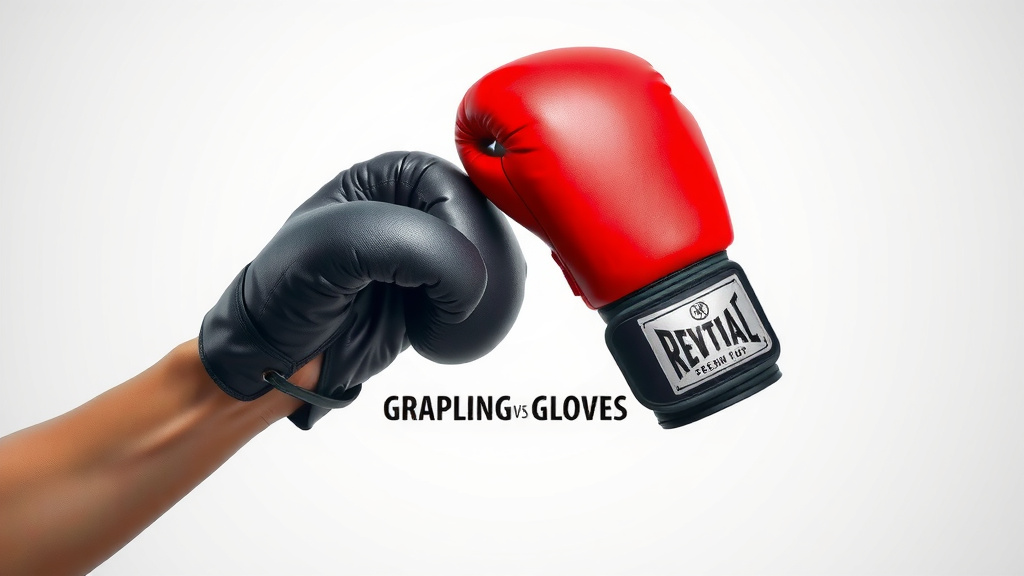 Grappling Gloves vs Boxing Gloves: What's the Difference