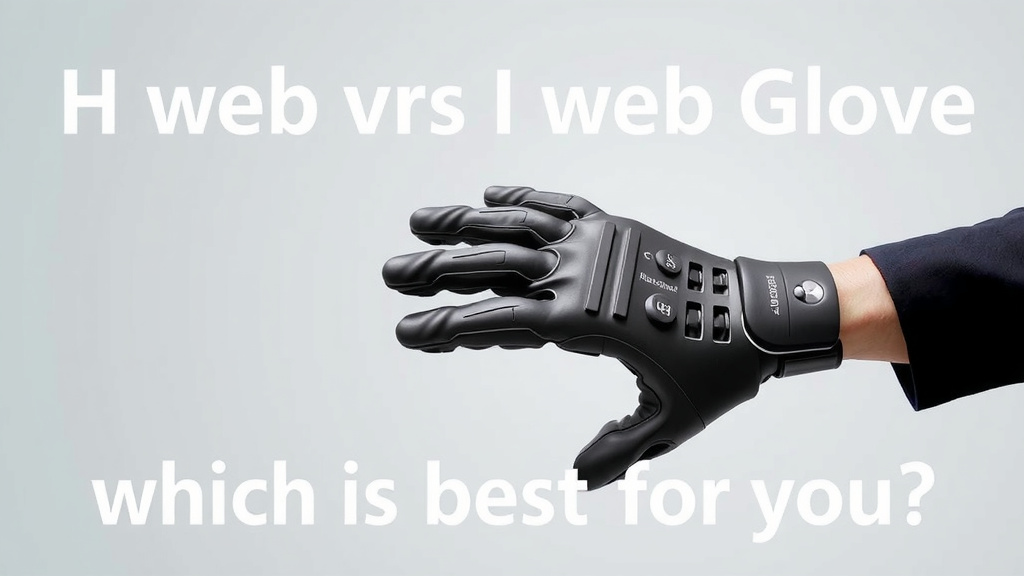 H Web vs I Web Glove: Which is Best for You