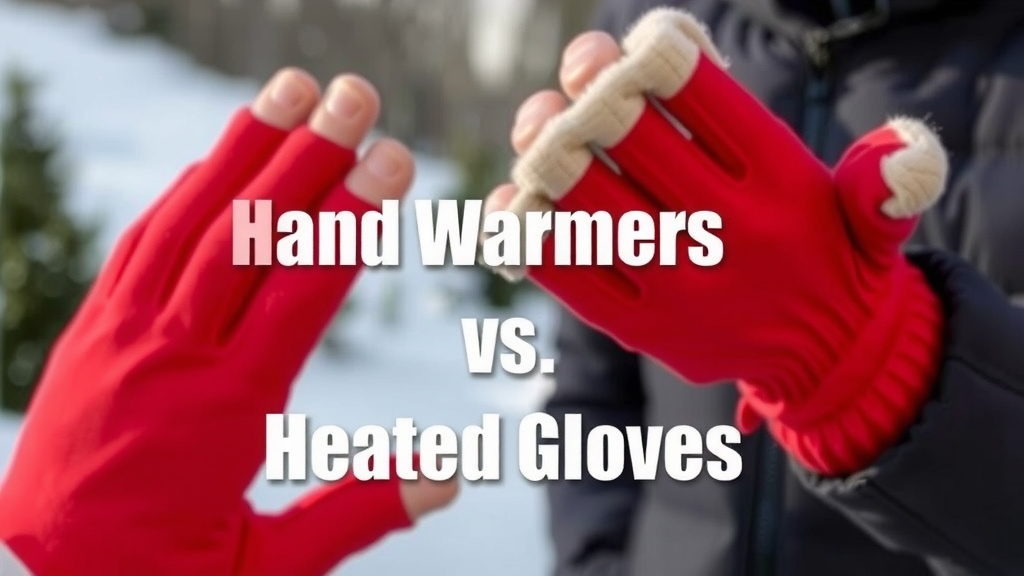 Comparing Hand Warmers and Heated Gloves for Cold Weather