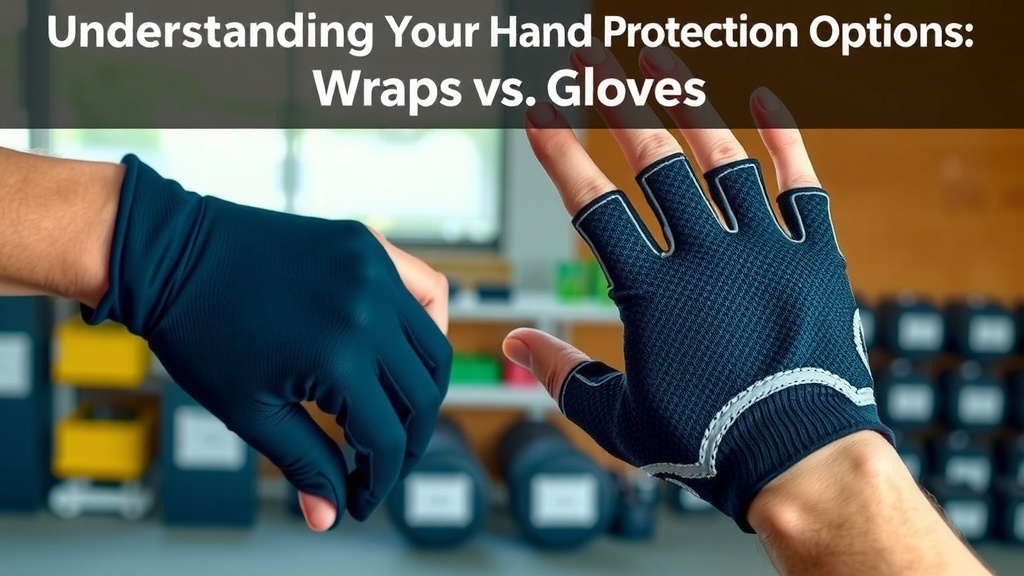 Understanding Your Hand Protection Options: Wraps vs. Gloves