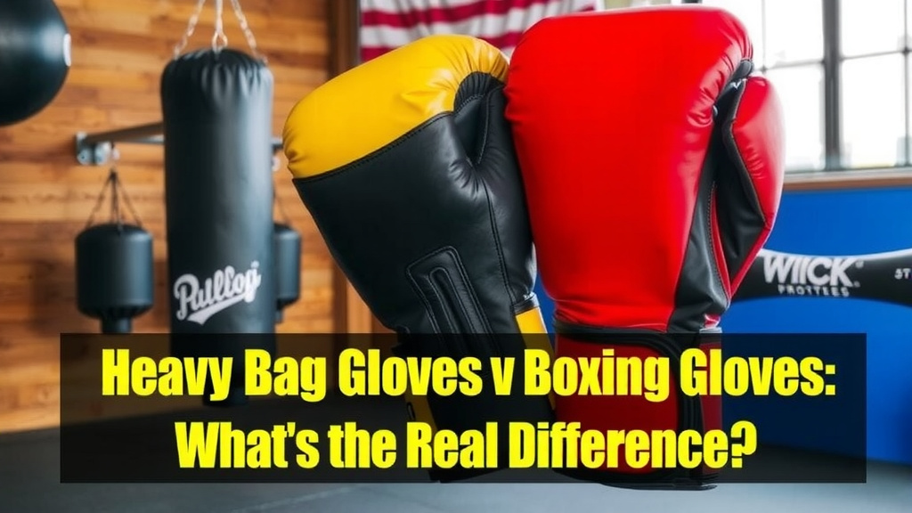 Heavy Bag Gloves vs. Boxing Gloves: What’s the Real Difference?