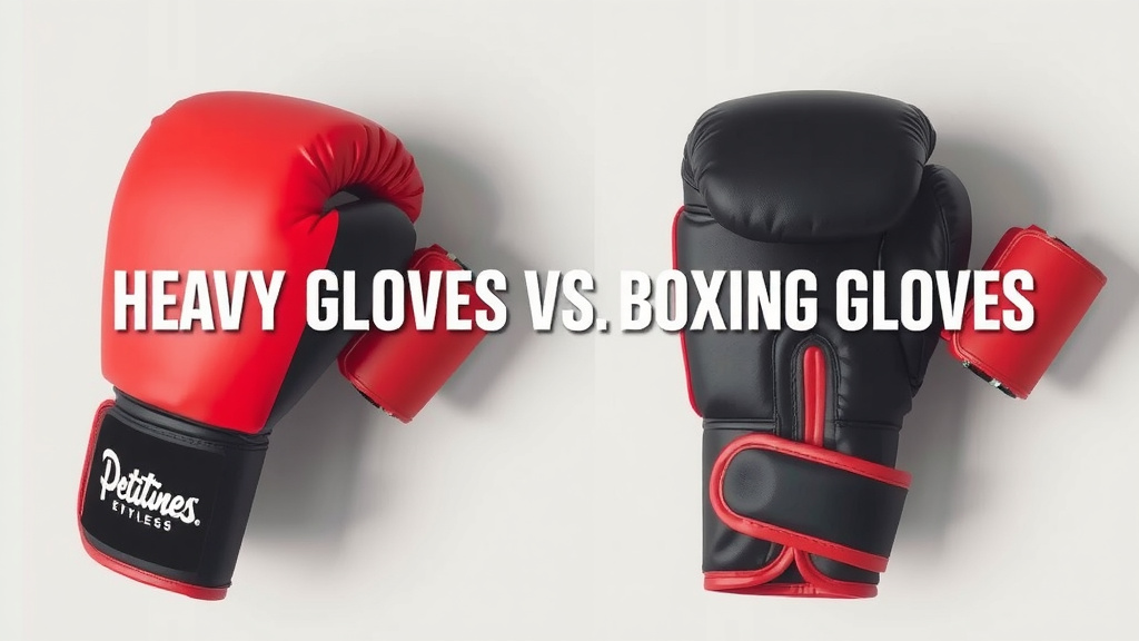 Heavy Bag Gloves vs Boxing Gloves: What's the Difference