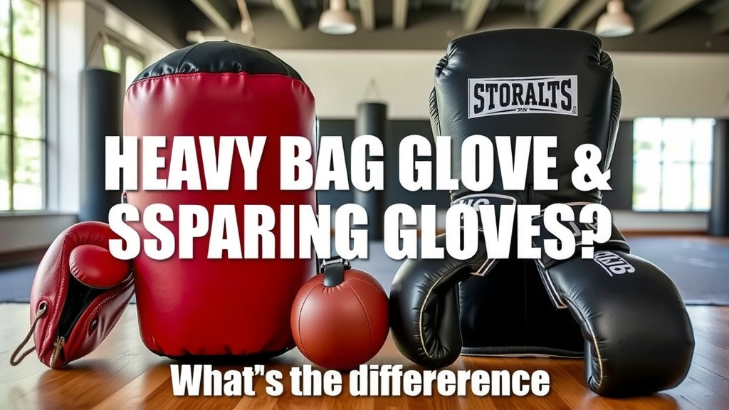 Understanding the Difference Between Heavy Bag and Sparring Gloves