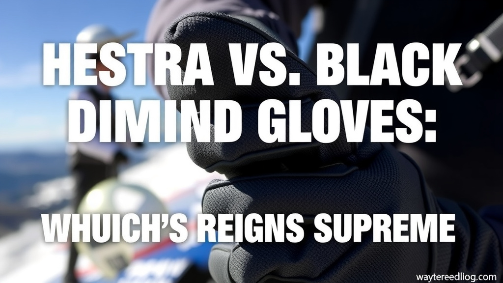 Hestra vs Black Diamond Gloves: Which Reigns Supreme