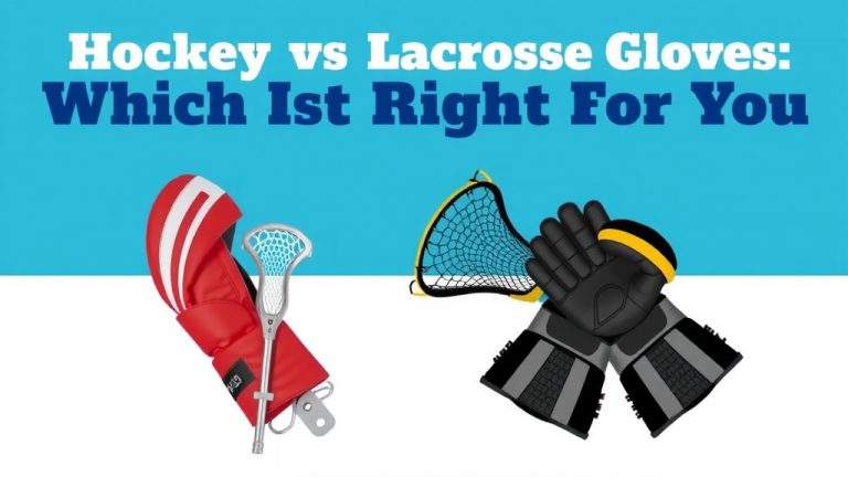 Hockey vs Lacrosse Gloves: Which is Right for You