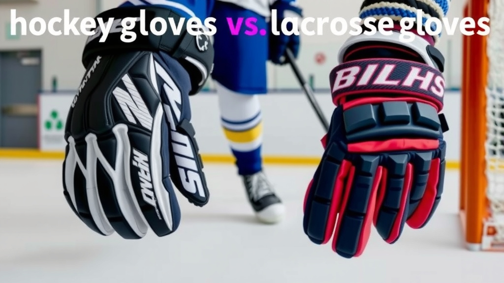 Hockey Gloves vs. Lacrosse Gloves: What's the Difference?