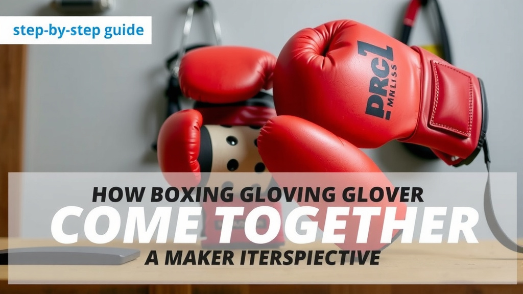 How Boxing Gloves Come Together: A Maker's Perspective