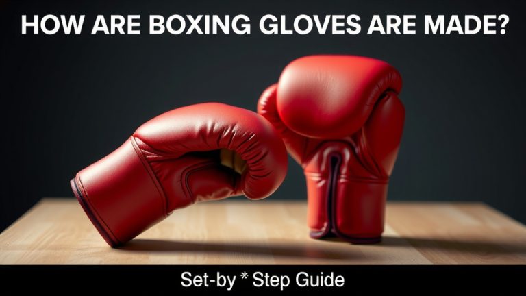 How Boxing Gloves Are Made: A Step-by-Step Guide