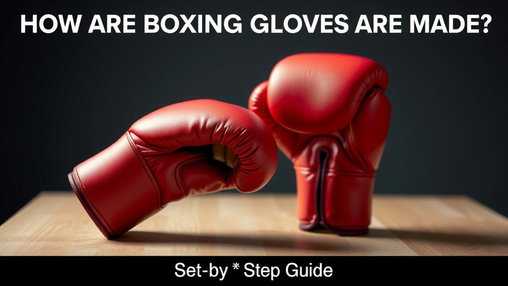 How Boxing Gloves Are Made: A Step-by-Step Guide