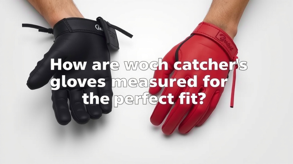 How Are Catcher's Gloves Measured for the Perfect Fit