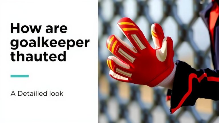How Goalkeeper Gloves Are Made: A Detailed Look