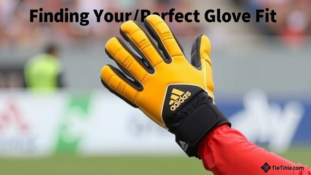 Finding Your Perfect Goalkeeper Glove Fit