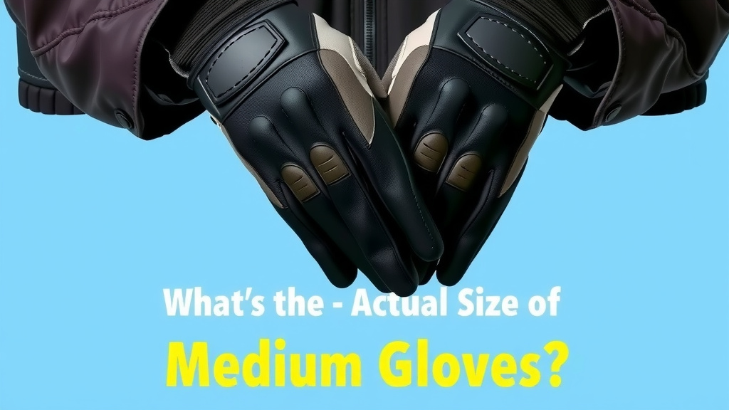 What Does a Medium Glove Size Mean?